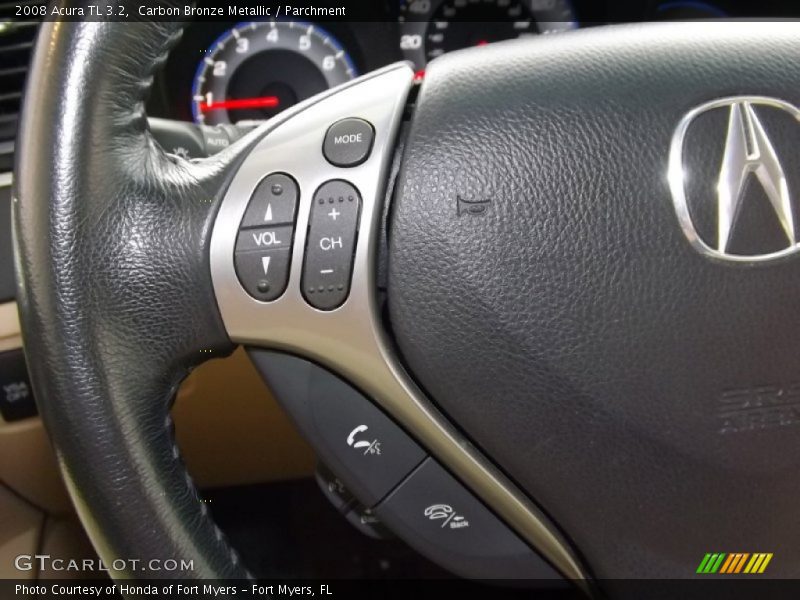 Carbon Bronze Metallic / Parchment 2008 Acura TL 3.2