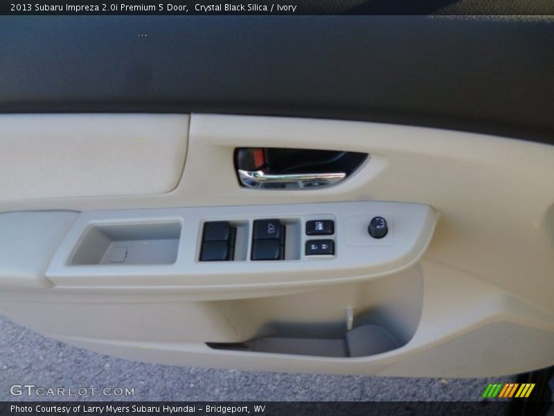 Crystal Black Silica / Ivory 2013 Subaru Impreza 2.0i Premium 5 Door