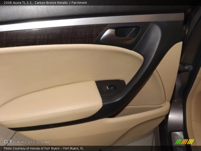 Carbon Bronze Metallic / Parchment 2008 Acura TL 3.2