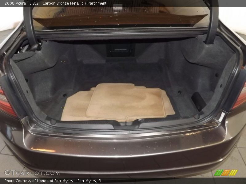 Carbon Bronze Metallic / Parchment 2008 Acura TL 3.2