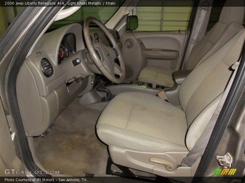 Light Khaki Metallic / Khaki 2006 Jeep Liberty Renegade 4x4