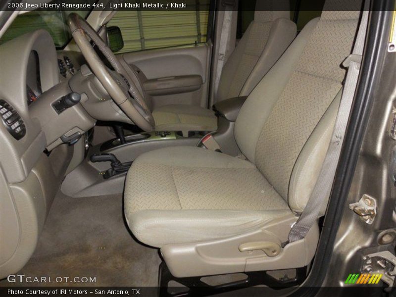 Light Khaki Metallic / Khaki 2006 Jeep Liberty Renegade 4x4