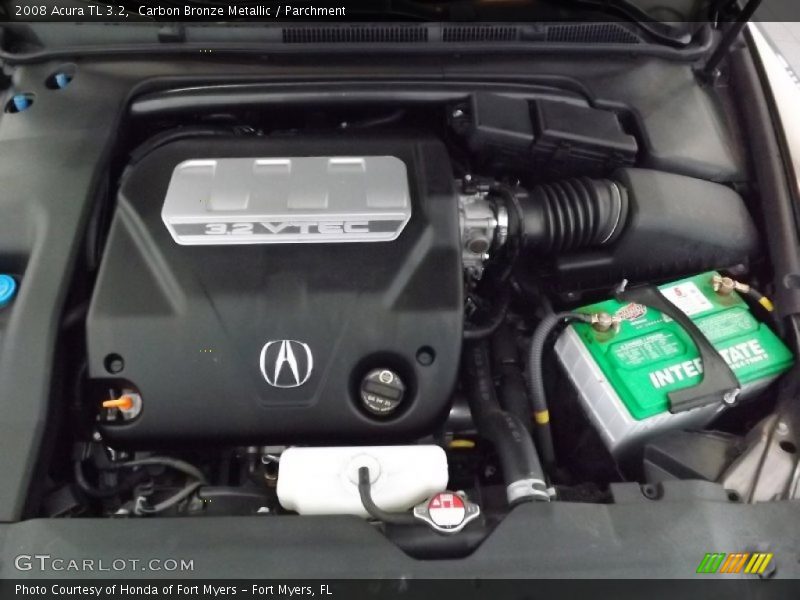 Carbon Bronze Metallic / Parchment 2008 Acura TL 3.2
