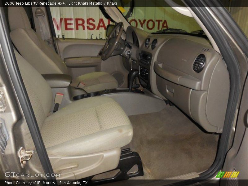 Light Khaki Metallic / Khaki 2006 Jeep Liberty Renegade 4x4