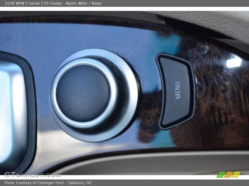 Alpine White / Beige 2008 BMW 5 Series 535i Sedan