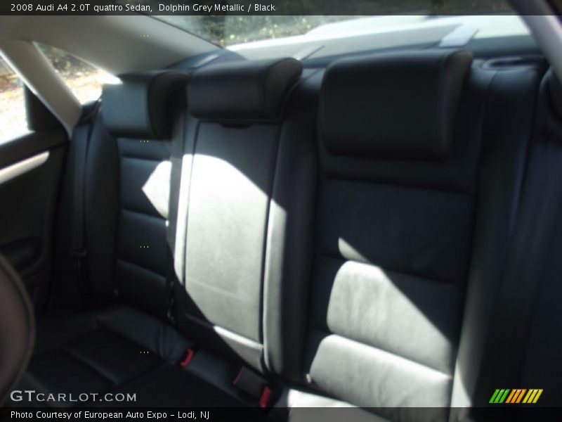 Dolphin Grey Metallic / Black 2008 Audi A4 2.0T quattro Sedan