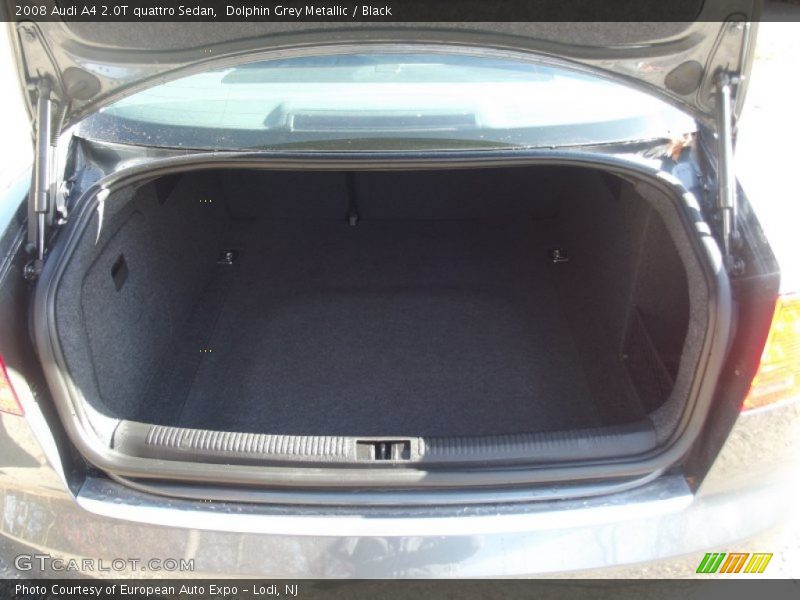 Dolphin Grey Metallic / Black 2008 Audi A4 2.0T quattro Sedan