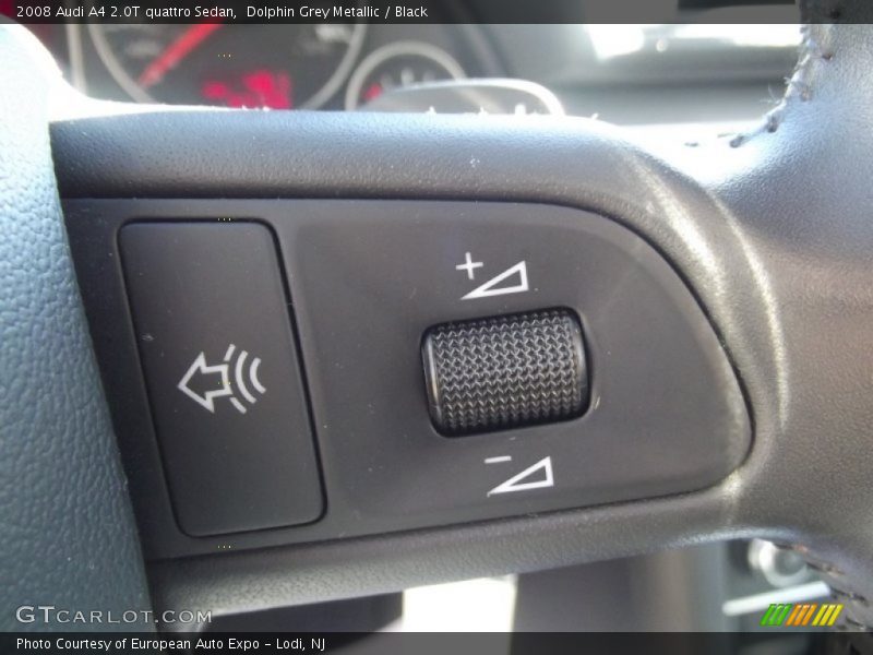 Dolphin Grey Metallic / Black 2008 Audi A4 2.0T quattro Sedan