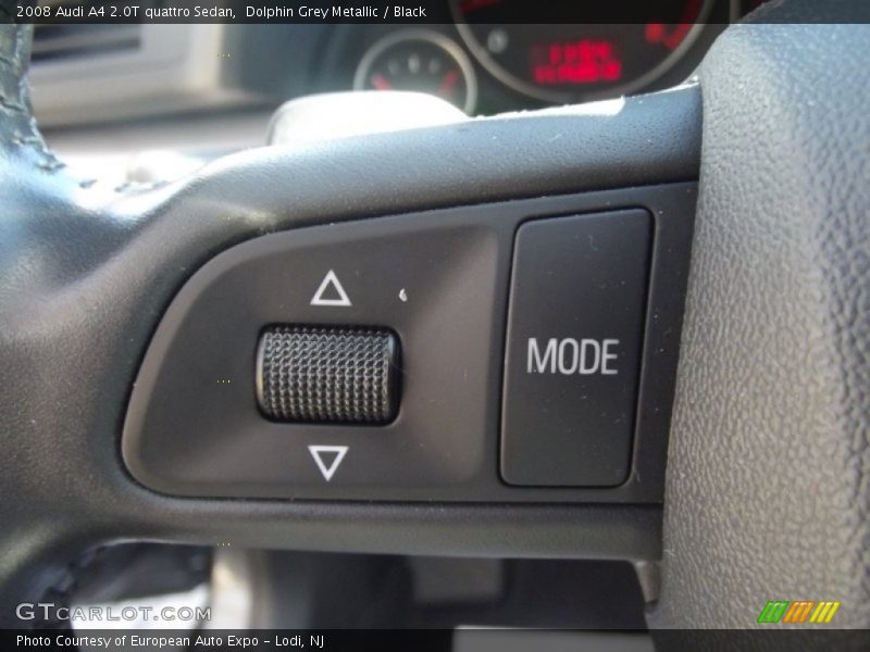 Dolphin Grey Metallic / Black 2008 Audi A4 2.0T quattro Sedan