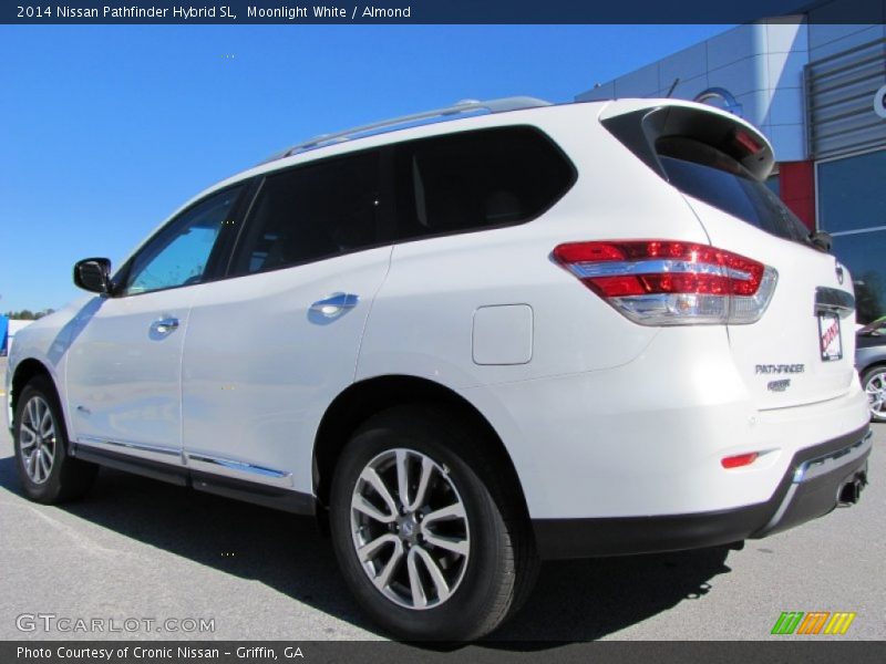 Moonlight White / Almond 2014 Nissan Pathfinder Hybrid SL