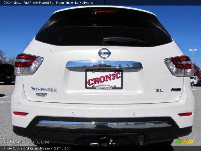 Moonlight White / Almond 2014 Nissan Pathfinder Hybrid SL