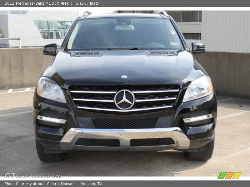 Black / Black 2012 Mercedes-Benz ML 350 4Matic
