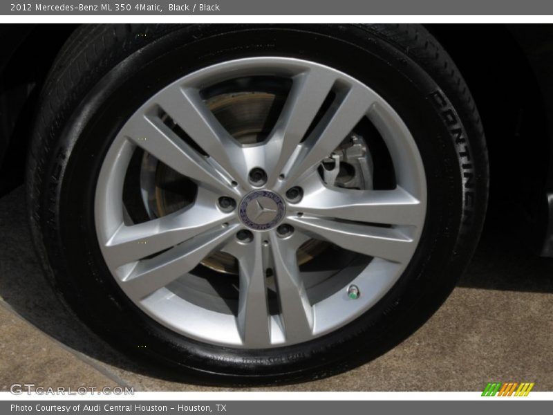 Black / Black 2012 Mercedes-Benz ML 350 4Matic