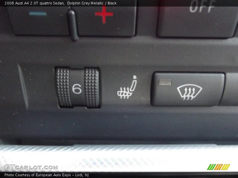 Dolphin Grey Metallic / Black 2008 Audi A4 2.0T quattro Sedan