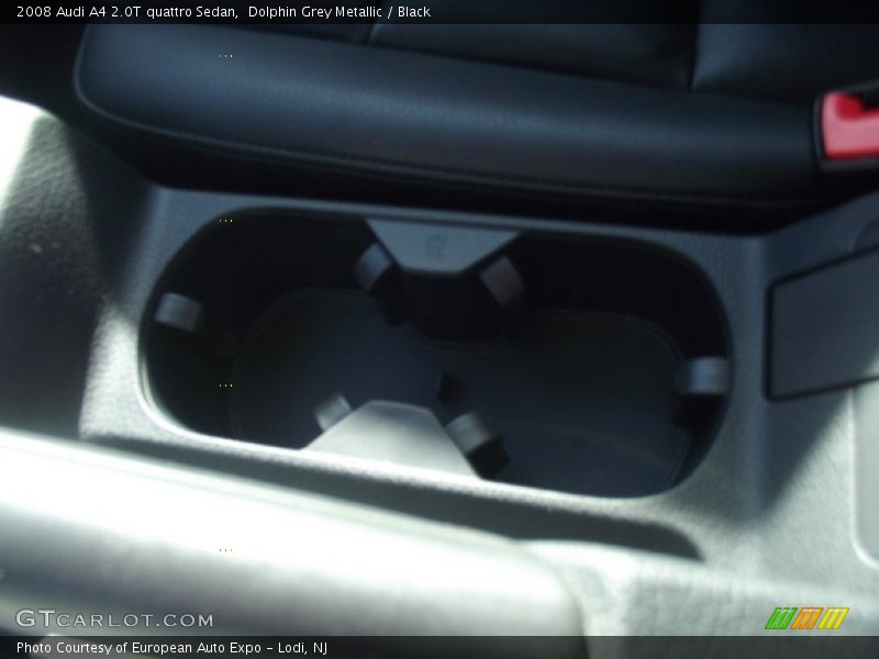 Dolphin Grey Metallic / Black 2008 Audi A4 2.0T quattro Sedan