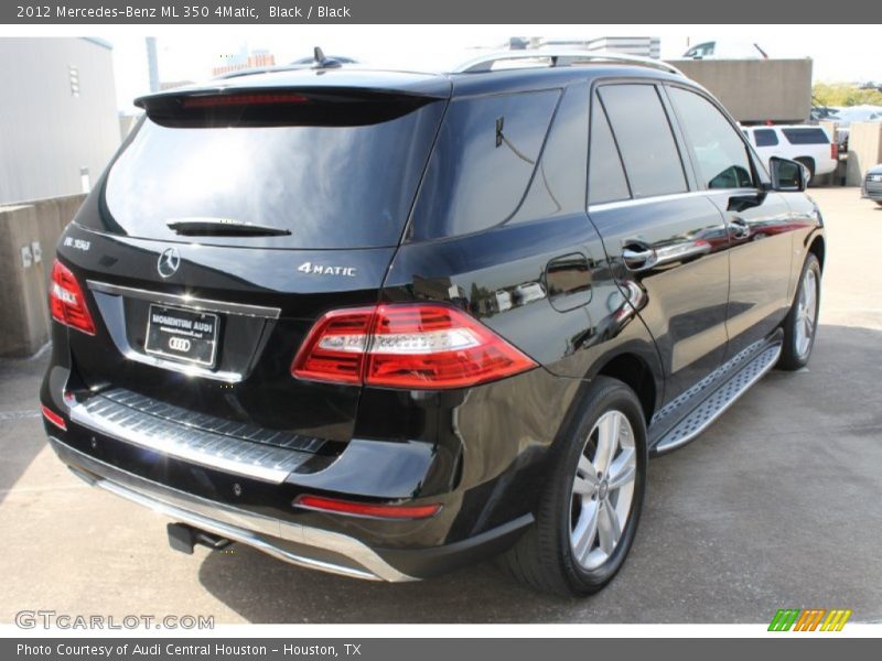 Black / Black 2012 Mercedes-Benz ML 350 4Matic