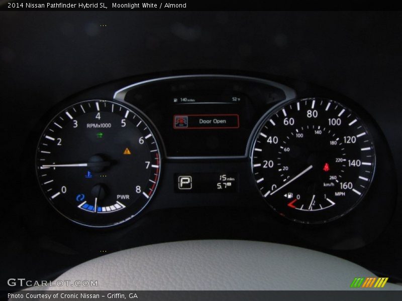  2014 Pathfinder Hybrid SL Hybrid SL Gauges