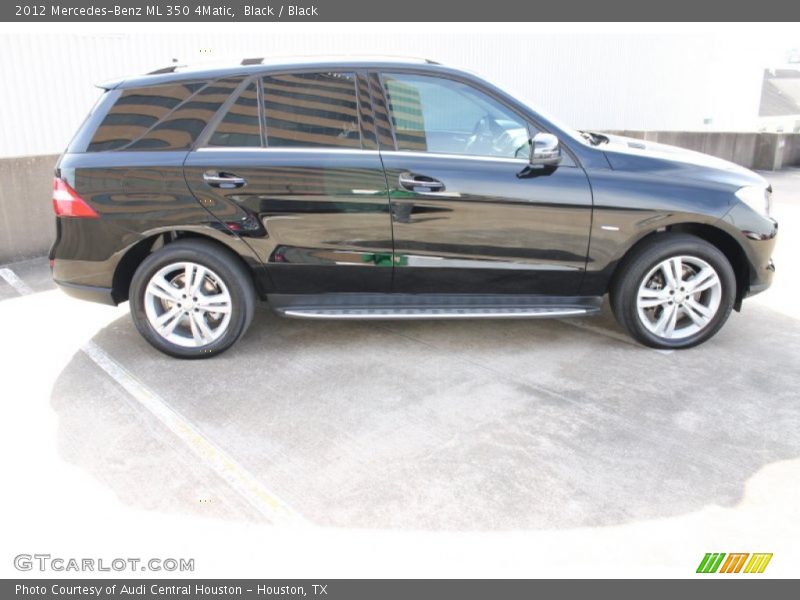Black / Black 2012 Mercedes-Benz ML 350 4Matic