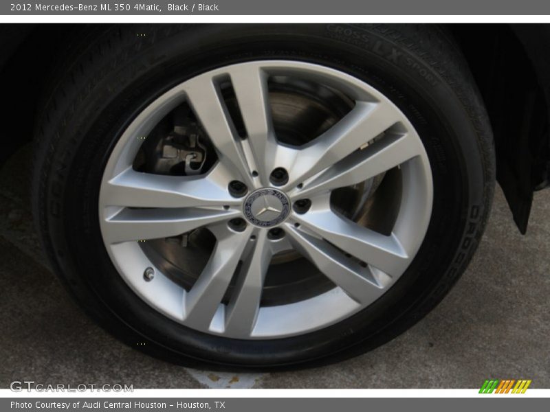 Black / Black 2012 Mercedes-Benz ML 350 4Matic