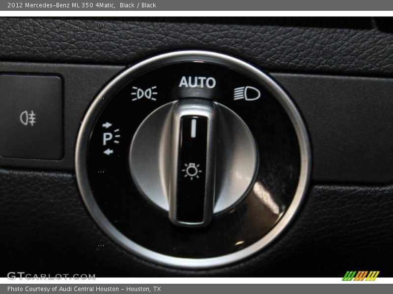 Black / Black 2012 Mercedes-Benz ML 350 4Matic