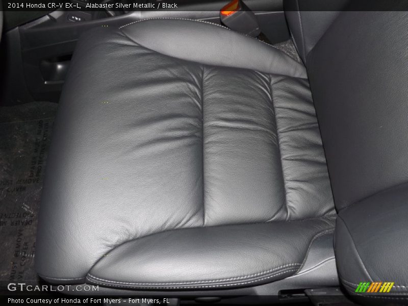 Alabaster Silver Metallic / Black 2014 Honda CR-V EX-L