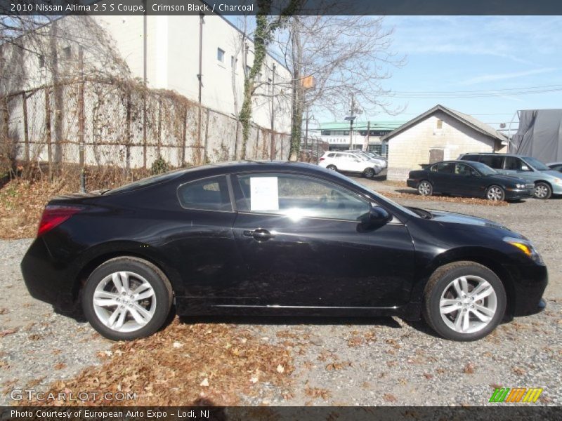 Crimson Black / Charcoal 2010 Nissan Altima 2.5 S Coupe