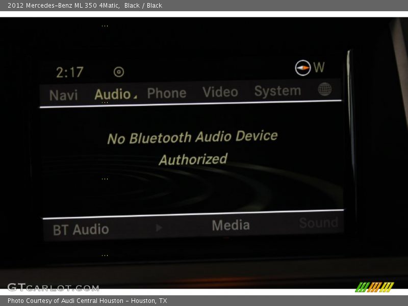 Black / Black 2012 Mercedes-Benz ML 350 4Matic