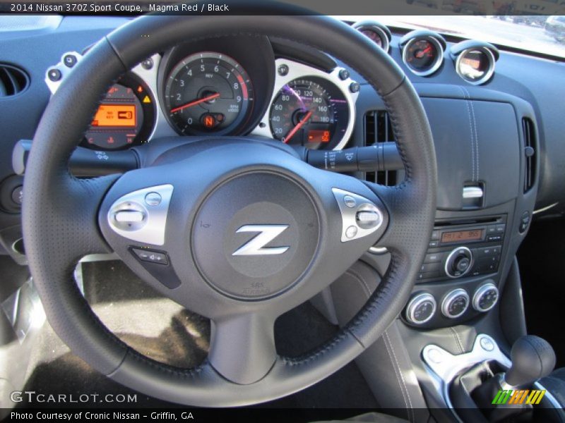 Magma Red / Black 2014 Nissan 370Z Sport Coupe