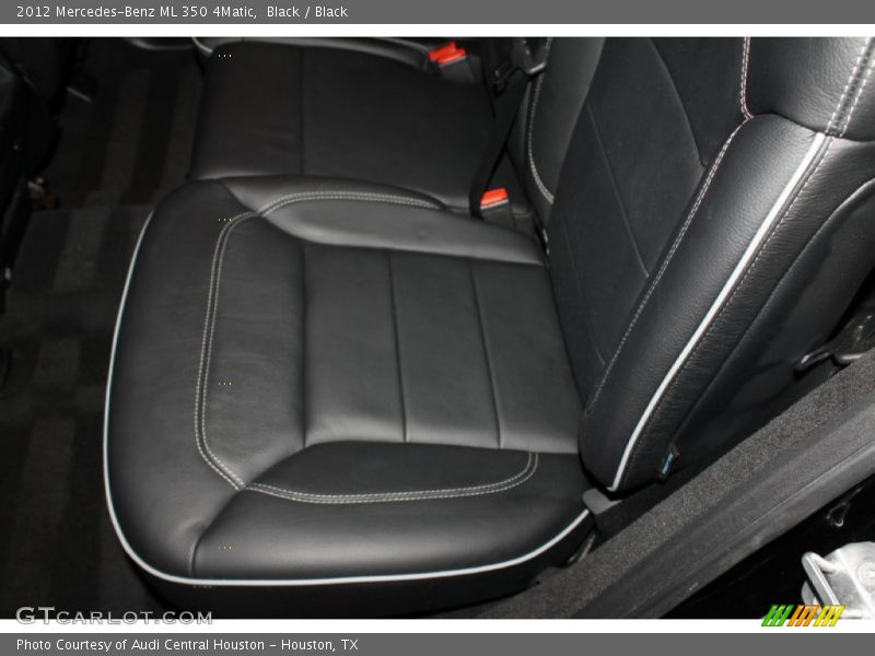 Black / Black 2012 Mercedes-Benz ML 350 4Matic