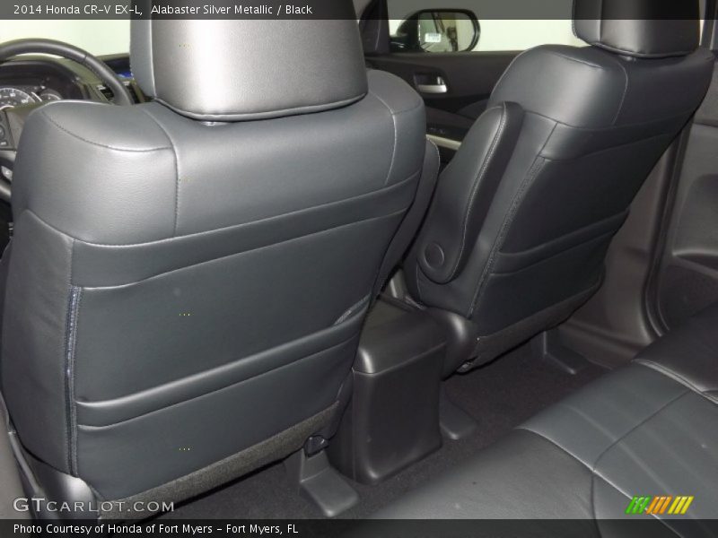 Alabaster Silver Metallic / Black 2014 Honda CR-V EX-L
