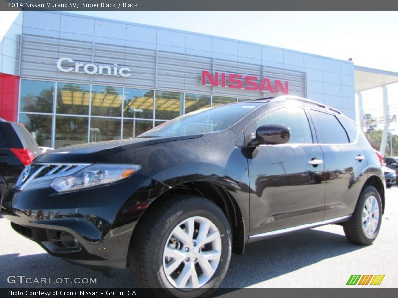 Super Black / Black 2014 Nissan Murano SV