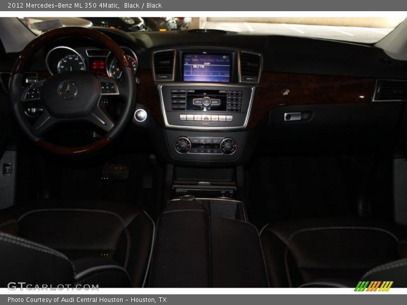 Black / Black 2012 Mercedes-Benz ML 350 4Matic