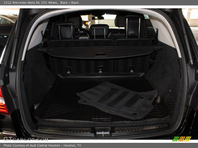 Black / Black 2012 Mercedes-Benz ML 350 4Matic