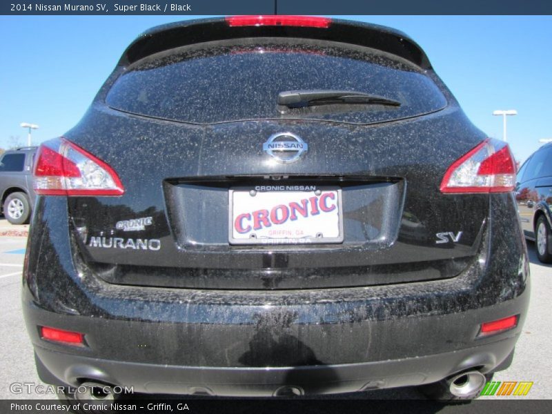 Super Black / Black 2014 Nissan Murano SV
