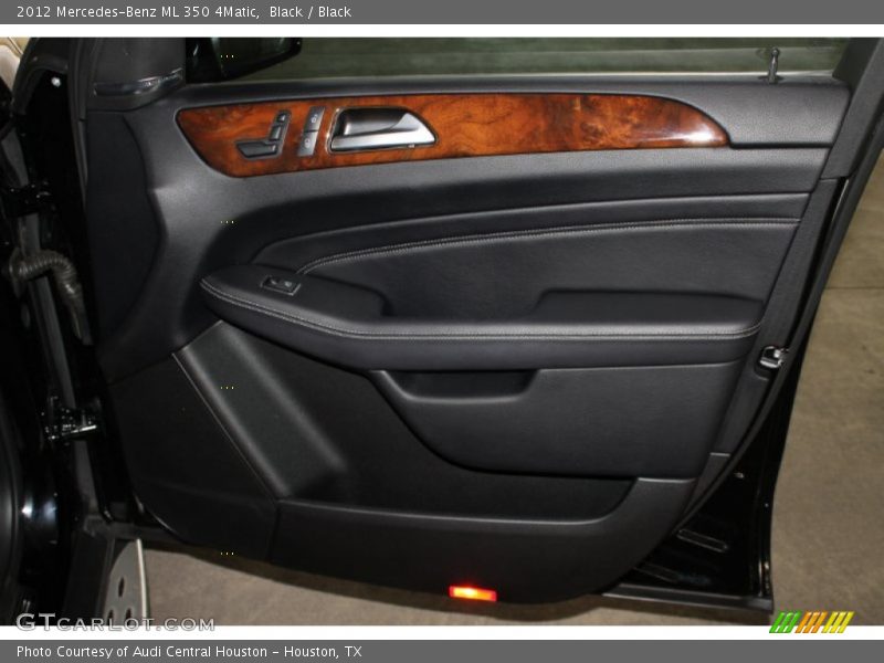 Black / Black 2012 Mercedes-Benz ML 350 4Matic