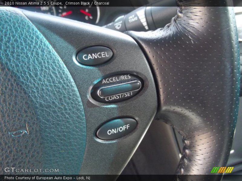 Crimson Black / Charcoal 2010 Nissan Altima 2.5 S Coupe