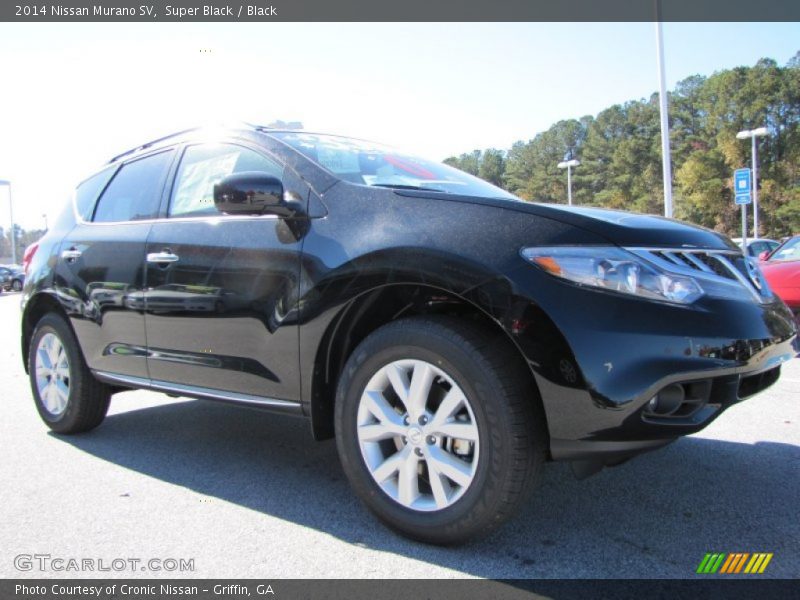 Super Black / Black 2014 Nissan Murano SV