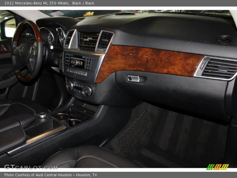 Black / Black 2012 Mercedes-Benz ML 350 4Matic