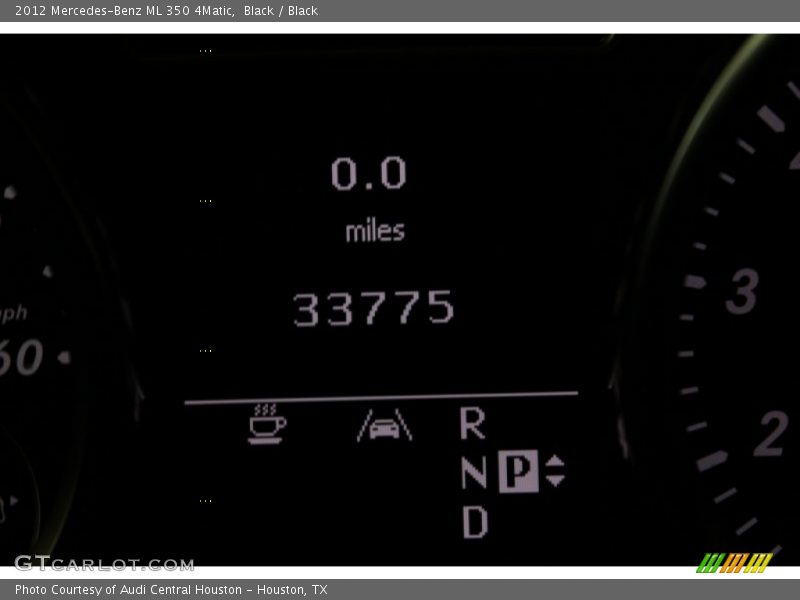 Black / Black 2012 Mercedes-Benz ML 350 4Matic