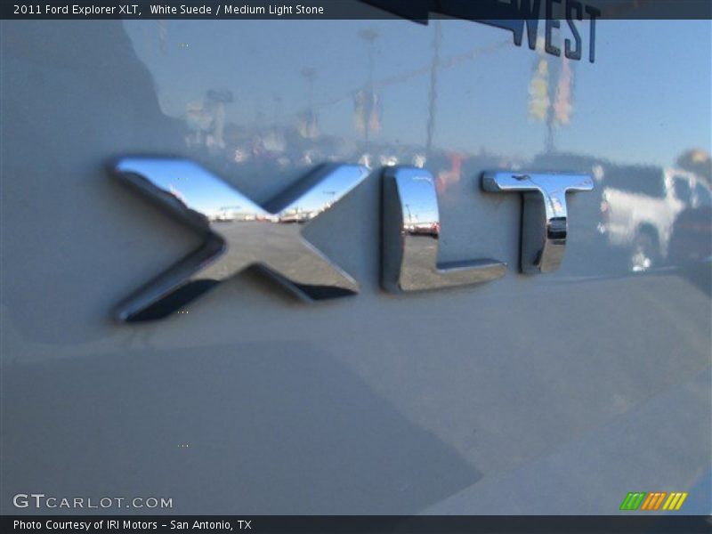 White Suede / Medium Light Stone 2011 Ford Explorer XLT