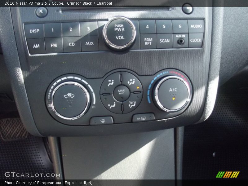 Crimson Black / Charcoal 2010 Nissan Altima 2.5 S Coupe