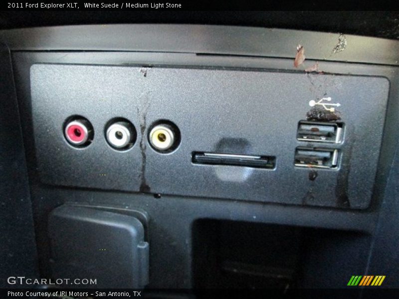 White Suede / Medium Light Stone 2011 Ford Explorer XLT
