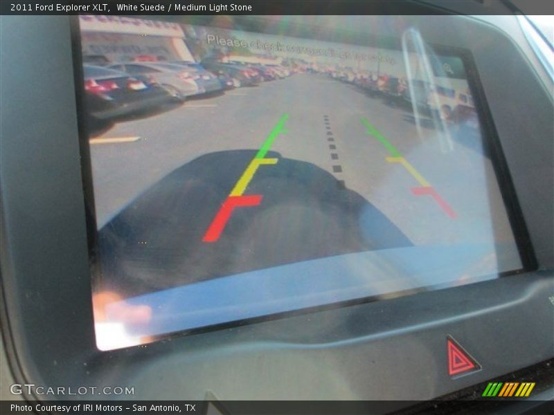 White Suede / Medium Light Stone 2011 Ford Explorer XLT