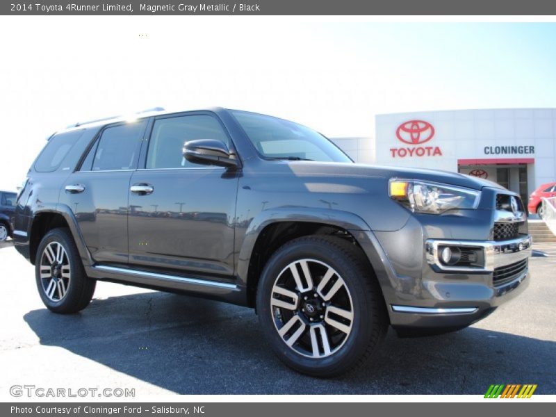 Magnetic Gray Metallic / Black 2014 Toyota 4Runner Limited