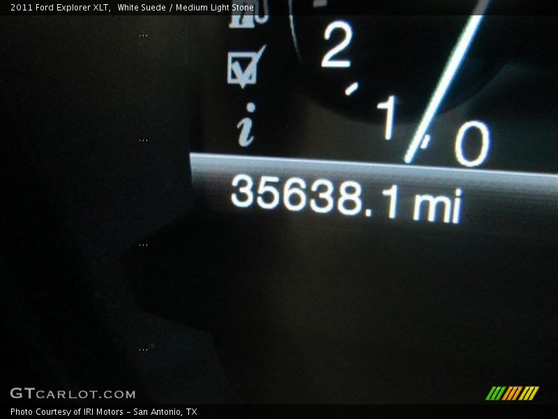 White Suede / Medium Light Stone 2011 Ford Explorer XLT