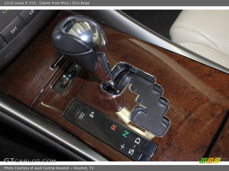 Glacier Frost Mica / Ecru Beige 2010 Lexus IS 350
