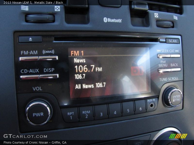 Metallic Slate / Black 2013 Nissan LEAF S