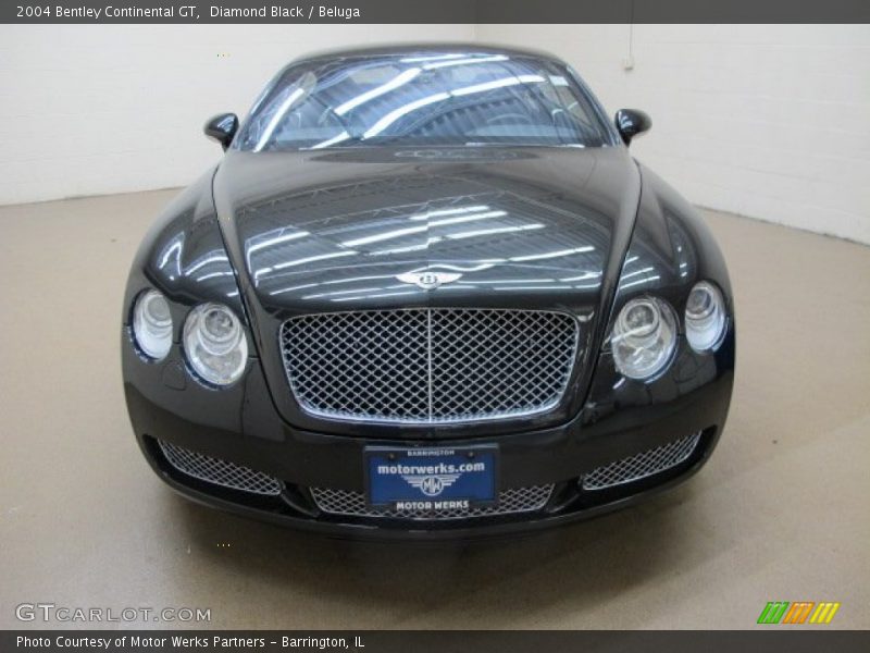 Diamond Black / Beluga 2004 Bentley Continental GT