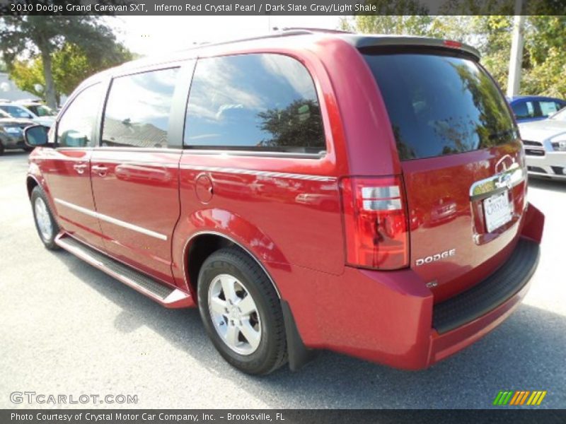 Inferno Red Crystal Pearl / Dark Slate Gray/Light Shale 2010 Dodge Grand Caravan SXT