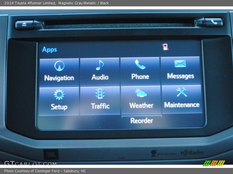 Magnetic Gray Metallic / Black 2014 Toyota 4Runner Limited